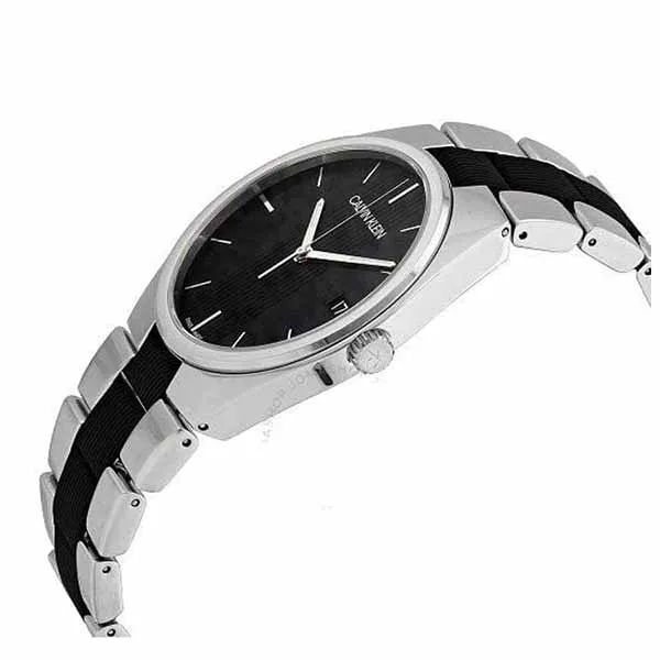 Đồng Hồ Nam Calvin Klein CK Contra Quartz Black Dial Men's Watch K9E211B1 - Đồng hồ - Vua Hàng Hiệu