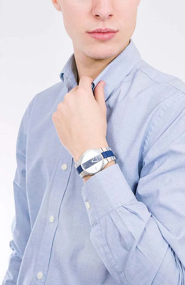 Đồng Hồ Nam Calvin Klein CK Contrast Quartz Mens Watch K9E211VX - Đồng hồ - Vua Hàng Hiệu