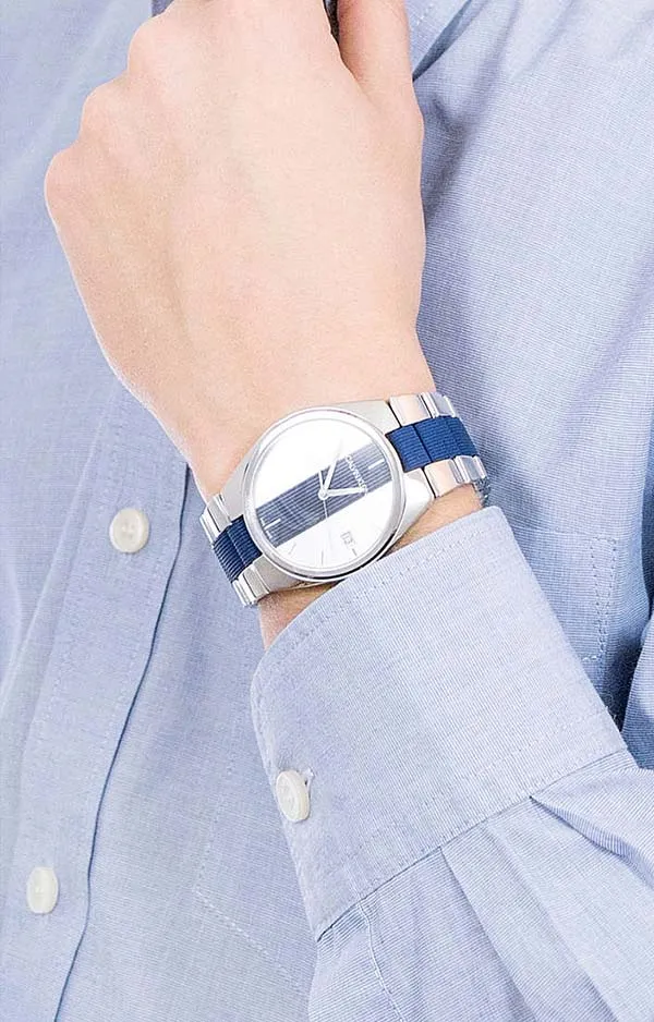 Đồng Hồ Nam Calvin Klein CK Contrast Quartz Mens Watch K9E211VX - Đồng hồ - Vua Hàng Hiệu