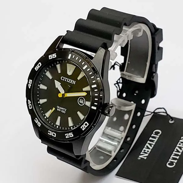 Đồng Hồ Nam Citizen BI1045-13E Dây Cao Su Lịch Ngày 42mm