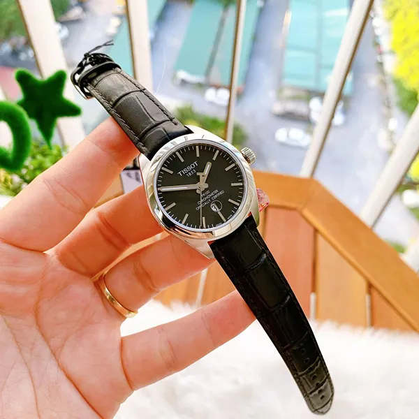 Đồng Hồ Nữ Tissot PR 100 Chronometer Black Dial Ladies Watch T101.251.16.051.00 - Đồng hồ - Vua Hàng Hiệu