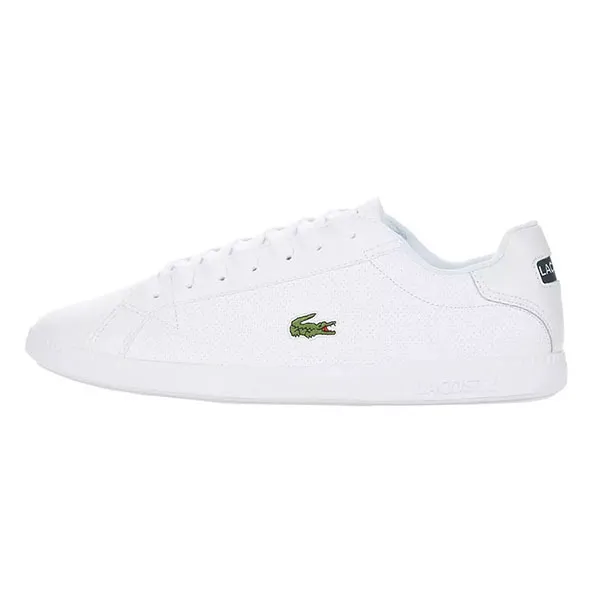 Giày Thể Thao Lacoste Graduate 0721 Màu Trắng Size 40.5