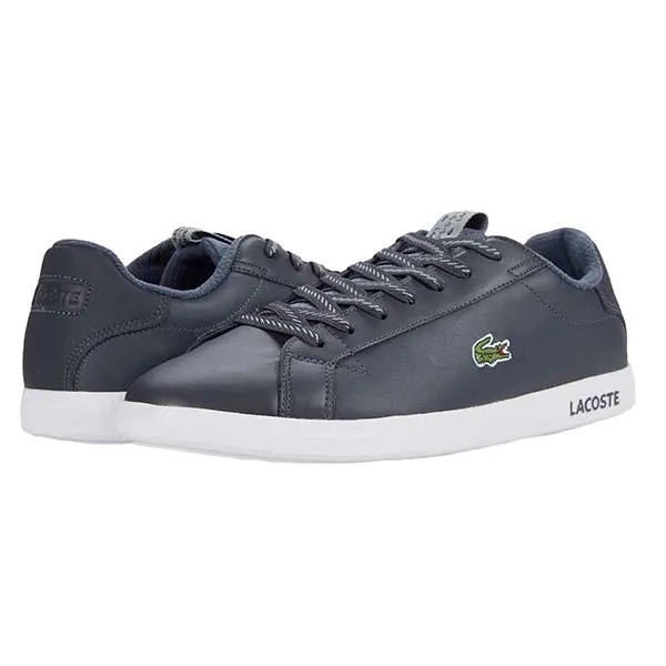 Giày Thể Thao Lacoste Graduate 520 Màu Ghi Size 41 - 1