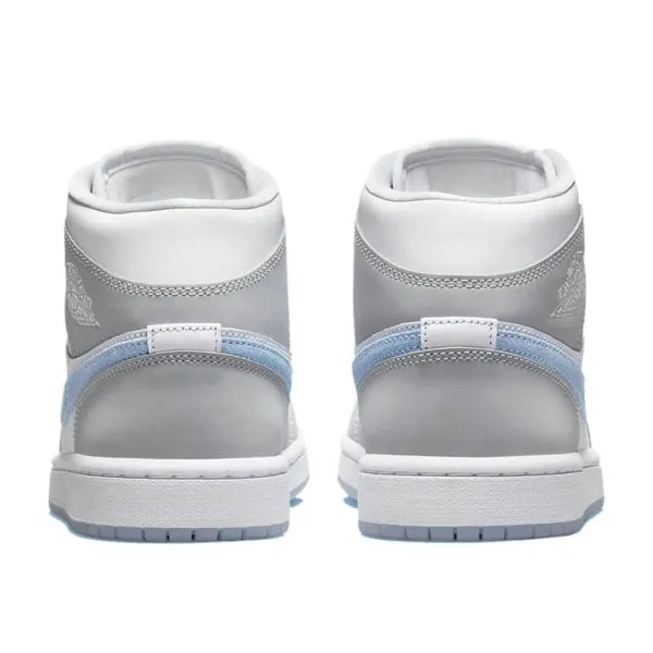 Giày Thể Thao Nike Wmns Air Jordan 1 Mid Grey Blue BQ6472-105 Màu Xám Trắng Size 40 - Giày - Vua Hàng Hiệu