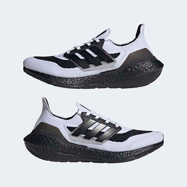 Giày Thể Thao Adidas UltraBoost 21 Cloud White/Core Black/Grey Five - 1