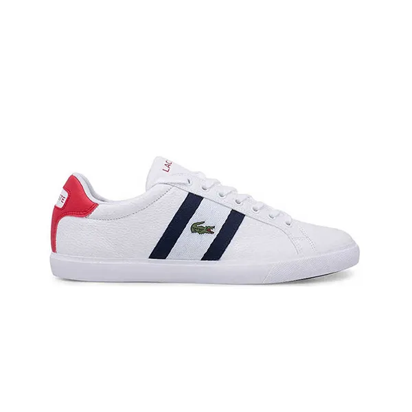 Giày Thể Thao Lacoste Graduate VULC 120 Màu Trắng Size 40.5