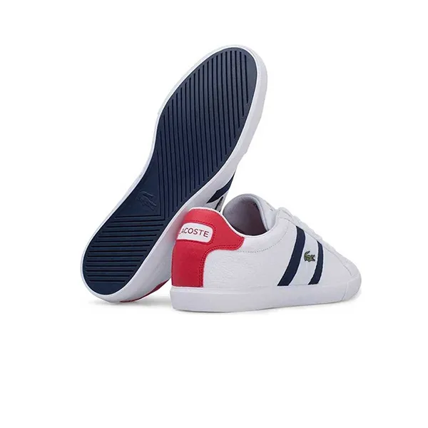Giày Thể Thao Lacoste Graduate VULC 120 Màu Trắng Size 40.5