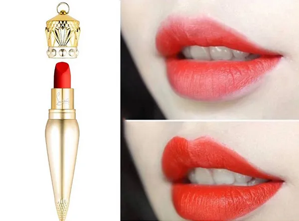 Son Christian Louboutin Diva 505M Màu Đỏ Cam - Velvet Matte - Son Môi - Vua Hàng Hiệu