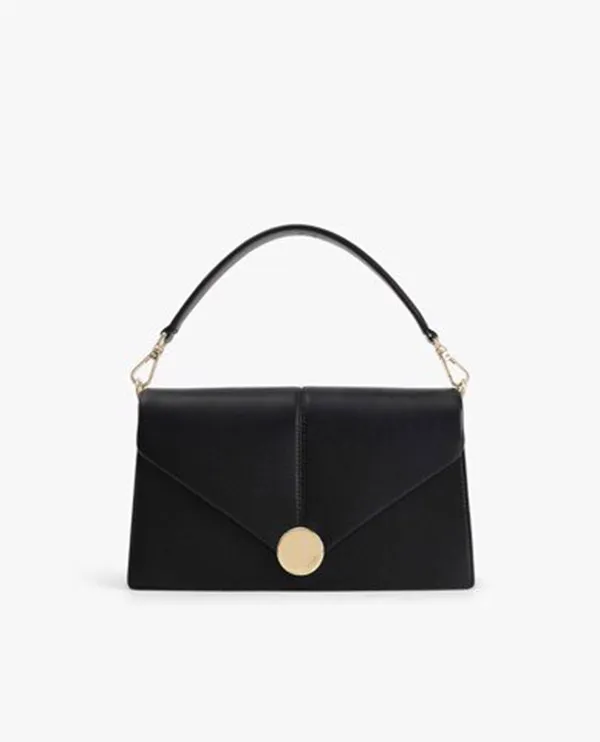 Túi Xách Pedro Post Shoulder Bag PW2-75210103 Black Màu Đen