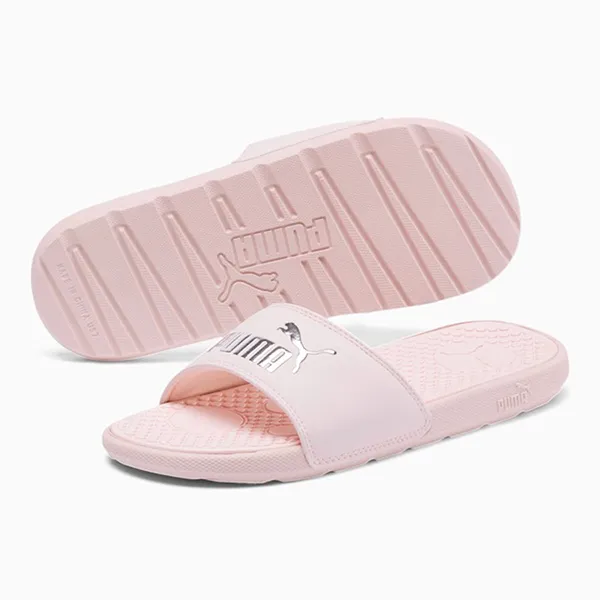 Dép Puma Cool Cat Women's Rosewater Silver Màu Hồng Nhạt Size 36