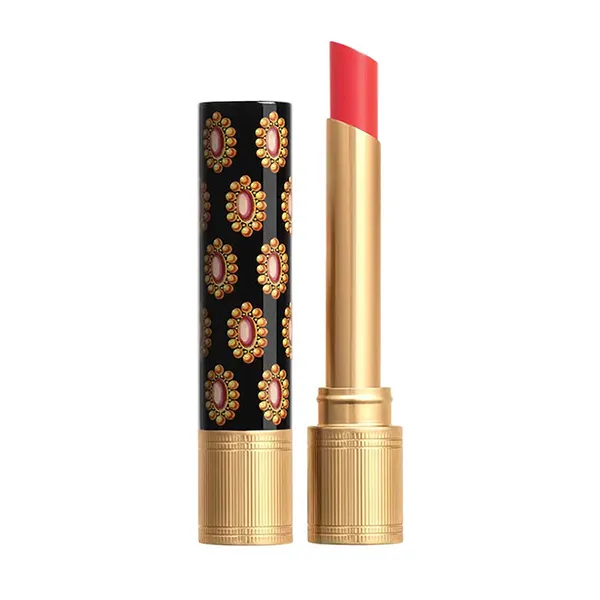 Son Gucci 411 Emmy Petal Rouge De Beauté Brillant Màu Hồng Baby - Son Môi - Vua Hàng Hiệu