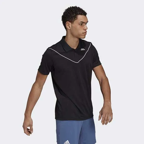 Áo Polo Adidas Tennis Piqué Polo Shirt GL5809 Màu Đen Size M