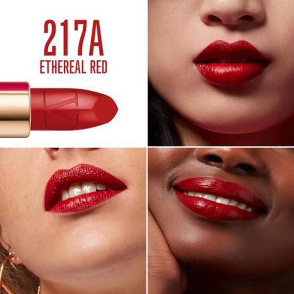 Rosso Valentino Refillable Lipstick 217A Ethereal Red Satin Màu Đỏ Đô - 2