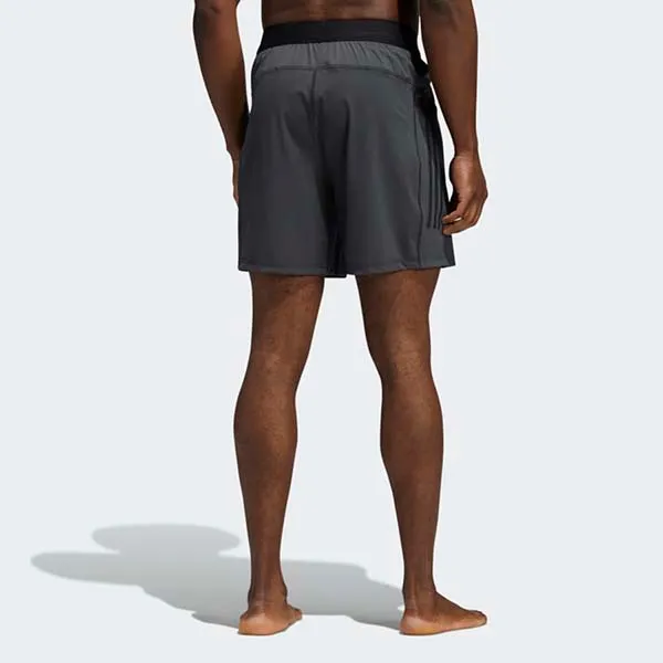 Quần Shorts Adidas Warp Knit Yoga Shorts GU6367 Màu Xám - Thời trang - Vua Hàng Hiệu