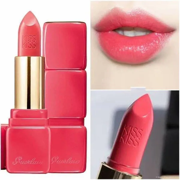 Son Guerlain 343 Sugar Kiss Màu Hồng San Hô
