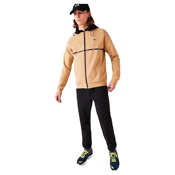 Áo Khoác Nỉ Lacoste Sport Two Tone Full Zip Sweatshirt Size XS - Thời trang - Vua Hàng Hiệu
