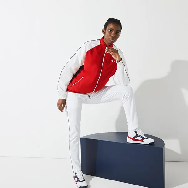Áo Khoác Lacoste Sport French Sporting Spirit Edition Water-Resistant Zip Jacket Size 48