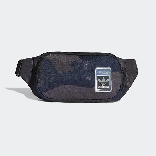 Túi Đeo Chéo Adidas Çanta Camo Waistbag H34639 Màu Xanh Xám - Túi xách - Vua Hàng Hiệu