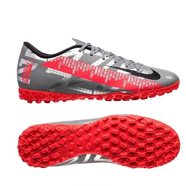 Giày Đá Bóng Nike Mercurial Vapor 13 Academy Tf Neighbourhood Pack - AT7996-906 Màu Đỏ/Xám - 3