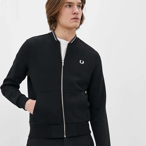 Áo Khoác Fred Perry Olympian Black Size XS - Thời trang - Vua Hàng Hiệu