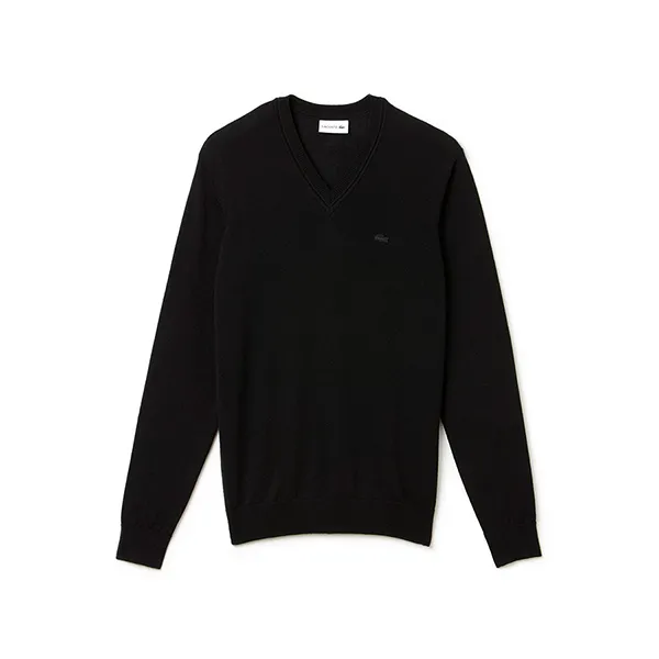 Áo Len Lacoste Men's V-Neck Wool Jersey Sweater Màu Đen Size S - Thời trang - Vua Hàng Hiệu