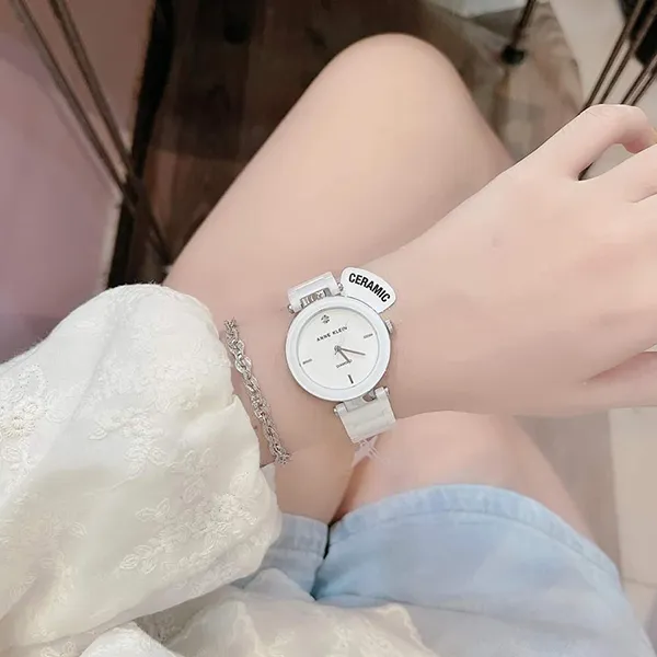 Đồng Hồ Anne Klein Nữ AK/1019WTWT 32mm Màu Trắng - Đồng hồ - Vua Hàng Hiệu