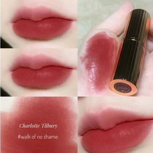 Set Son Charlotte Tilbury The Lucky Walk Of No Shame Lip Kit - Son Môi - Vua Hàng Hiệu