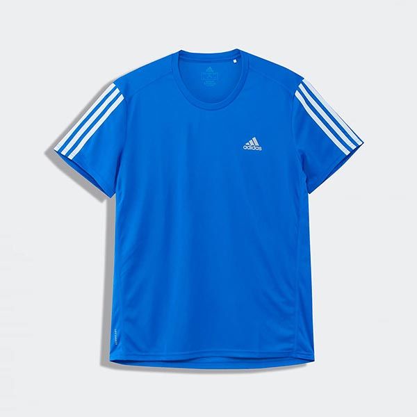 Áo Phông Adidas 3 Stripes Tee Tshirt  FU3560 Màu Xanh Da Trời Size S - 1