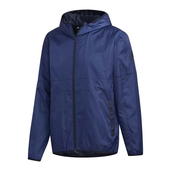 Áo Khoác Adidas Windful Zip Jacket Sportswear GE0413 Màu Xanh Navy Size S