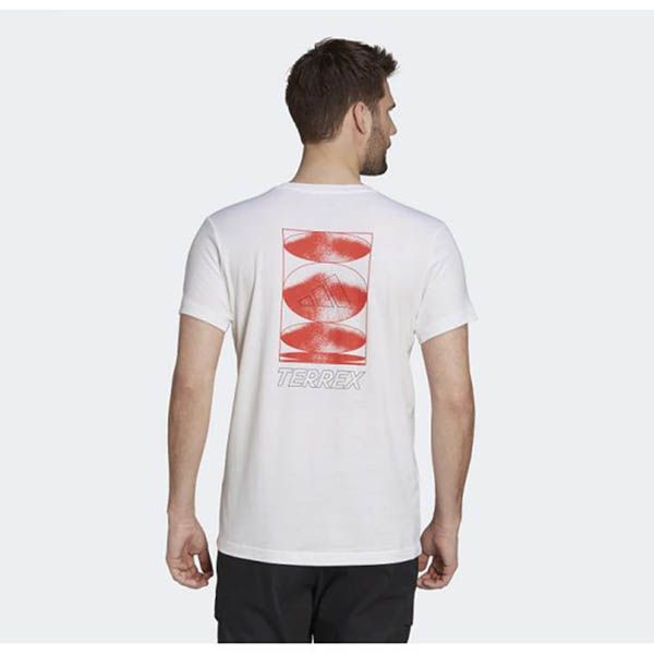 Áo Phông Adidas Terrex Graphic T-Shirt FU0685 Màu Trắng Size S - 4