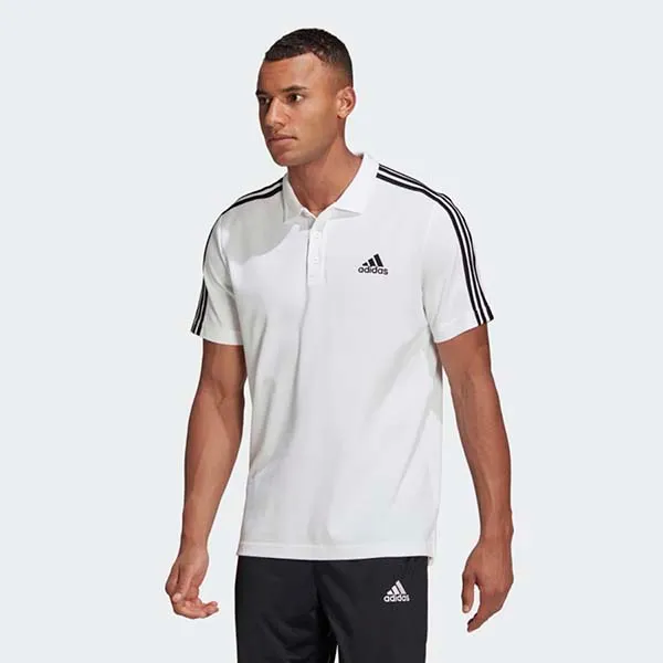 Áo Polo Adidas Essentials Piqué Embroidered Small Logo 3 Aeroready GK9138 Màu Trắng Size 2XL - Thời trang - Vua Hàng Hiệu