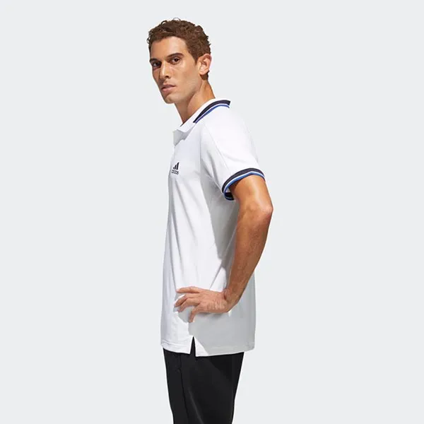 Áo Polo Adidas Tennis Top Solid HEAT.RDY FS3773 Màu Trắng Size L