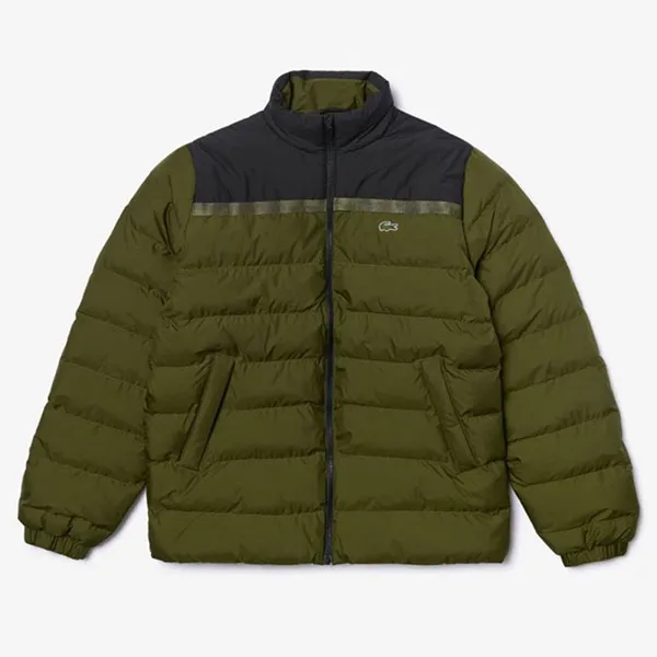 Áo Khoác Lacoste Men's Jacket BH8848 Màu Xanh Rêu Size 52 - Thời trang - Vua Hàng Hiệu