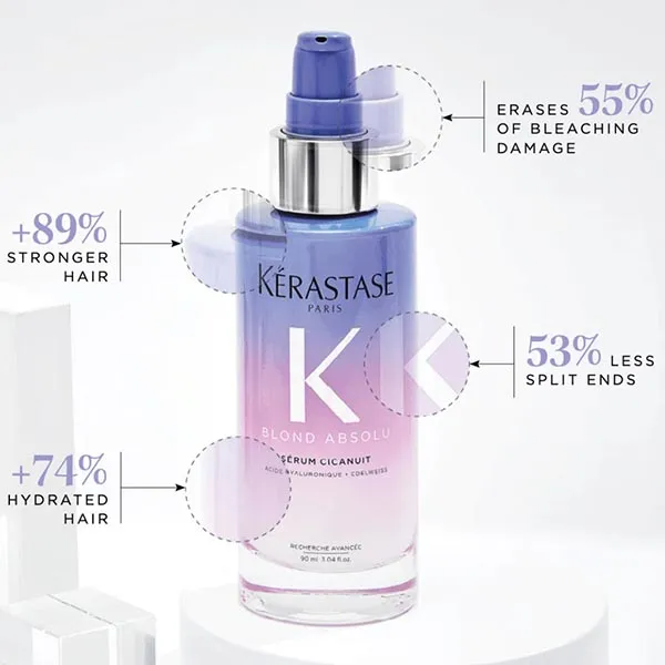 Tinh Chất Dưỡng Tóc Kérastase Blond Absolu Serum Dành Cho Tóc Nhuộm 90ml - Chăm sóc tóc - Vua Hàng Hiệu