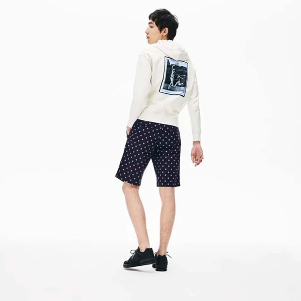 Quần Lacoste Shorts For Men's Live FH3856-QRN Màu Xanh Navy Size 38