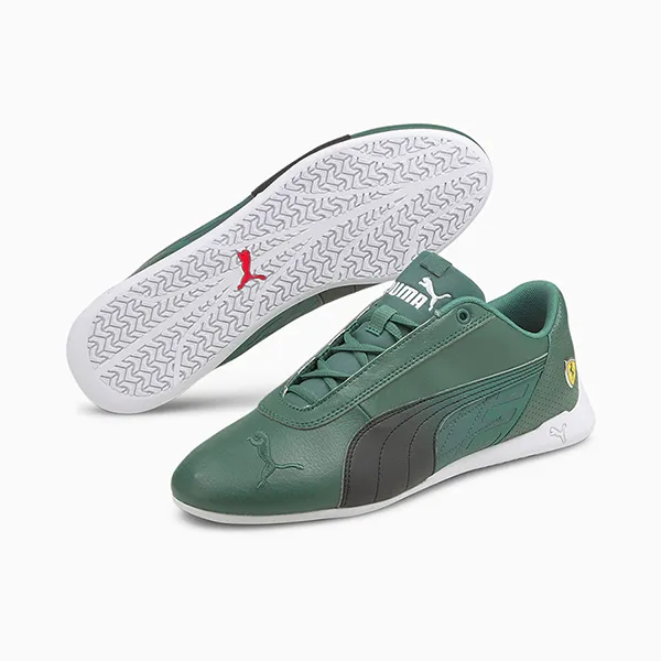Giày Thể Thao Puma Ferrari R-Cat Màu Xanh Lá Size 40 - Giày - Vua Hàng Hiệu