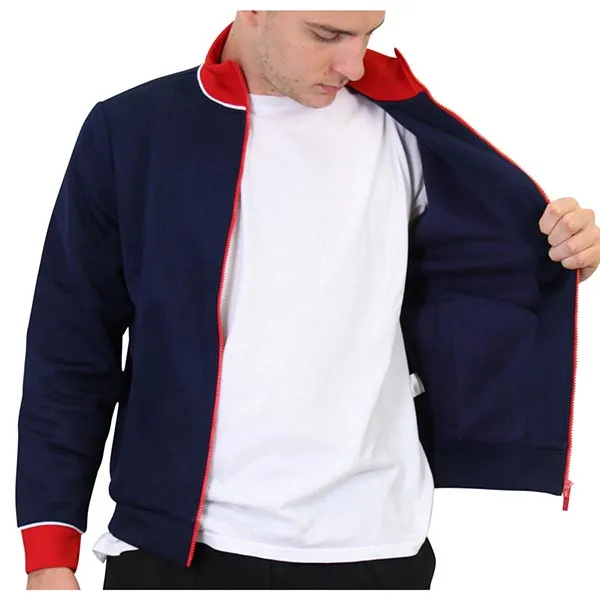 Áo Khoác Lacoste Men's Sport Tennis Fleece Zip Up Sweatshirt Màu Xanh Navy - 3