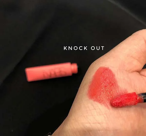 Son Kem Nars Air Matte Lip Color Knockout Màu Đỏ Cam Đào