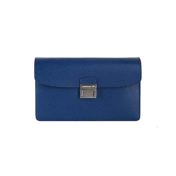 Túi Cầm Tay Nam Montblanc Sartorial Clutch Bag Navy