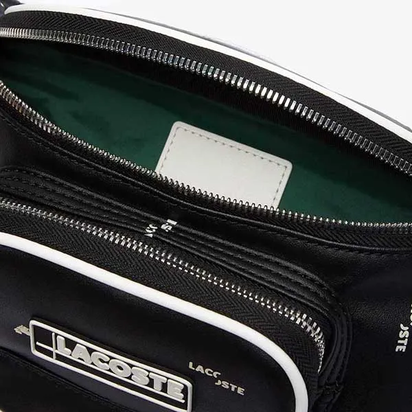 Túi Đeo Chéo Lacoste Men's LCST Fanny Pack NH3325LV Màu Đen