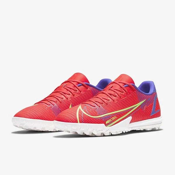 Giày Đá Bóng Nike Mercurial Vapor 14 Academy TF CV0978-600 Màu Đỏ Xanh Blue