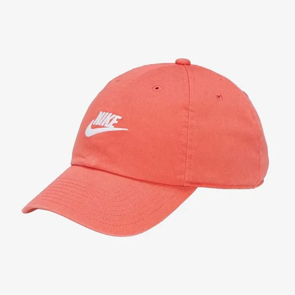 Mũ Nike Sportswear Heritage86 Futura Washed Hat Pink 913011 814 Màu Hồng Cam - Mũ nón - Vua Hàng Hiệu