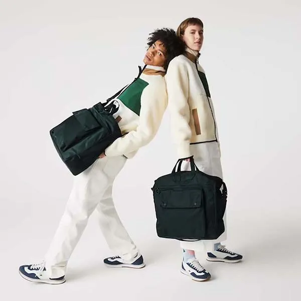 Túi Lacoste Unisex Back To L Multipocket Nylon Tote Bag NU3468BT-G30