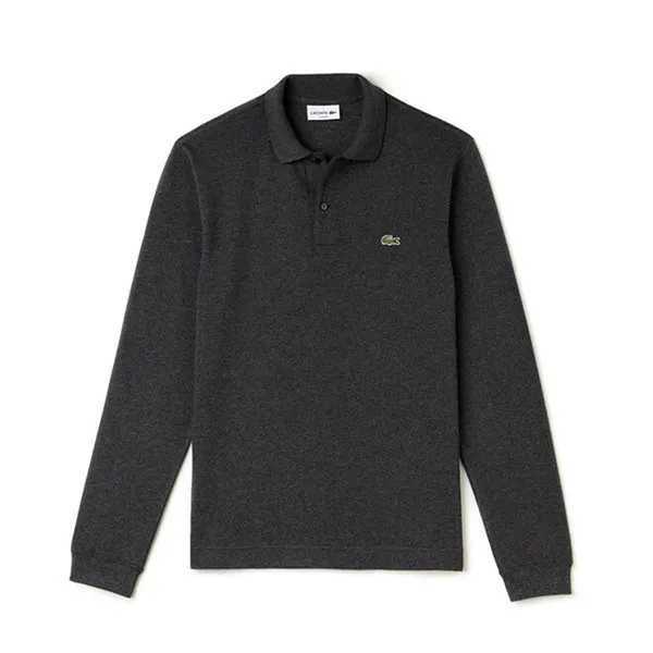 Áo Dài Tay Men's Lacoste Slim Fit Petit Piqué Polo Shirt Màu Xám Size S - Thời trang - Vua Hàng Hiệu