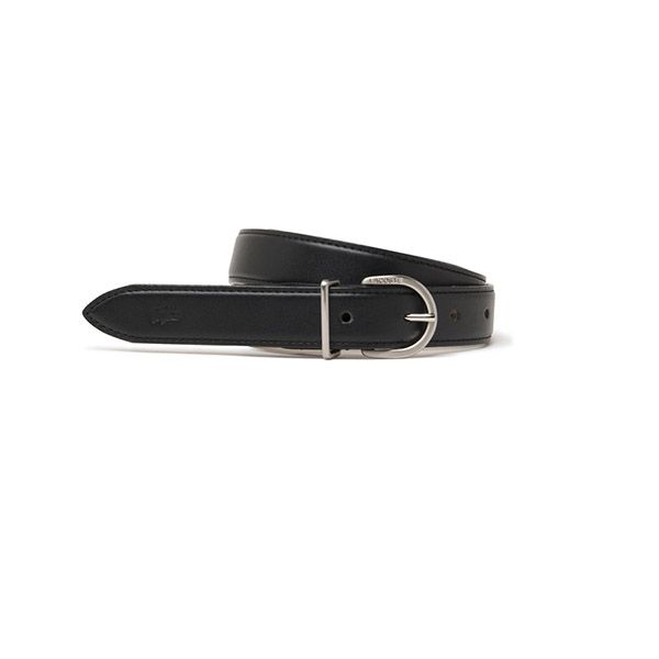 Thắt Lưng Nữ Lacoste Metal Loop Smooth Leather Belt PLW0732-P01 Màu Đen - 2