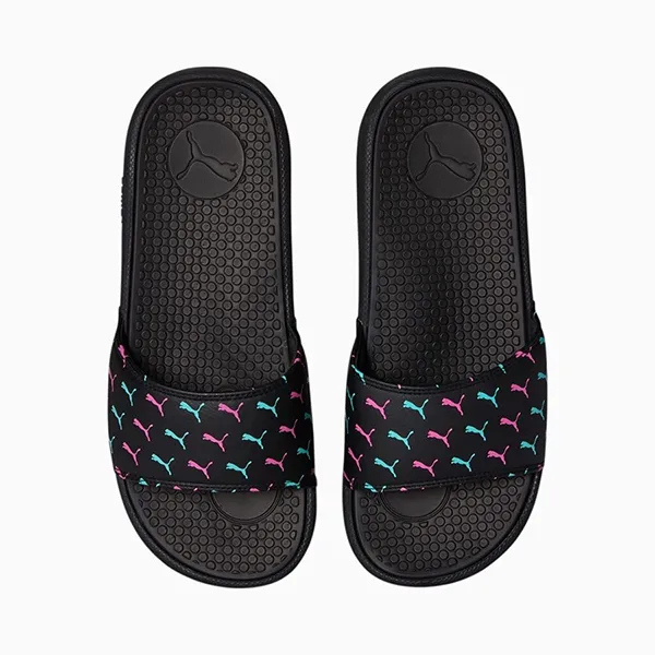 Dép Puma Cool Cat Black Mutilcolor 375396 01 Màu Đen