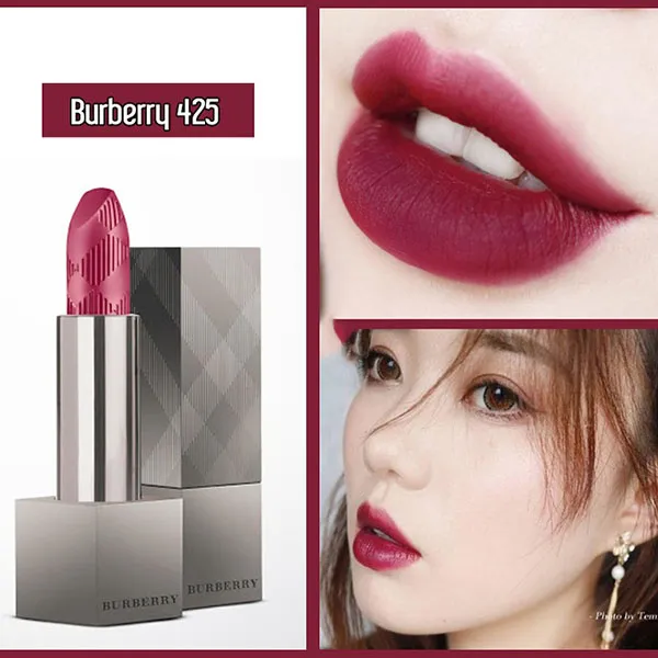Son Burberry 425 Damson Màu Hồng Mận