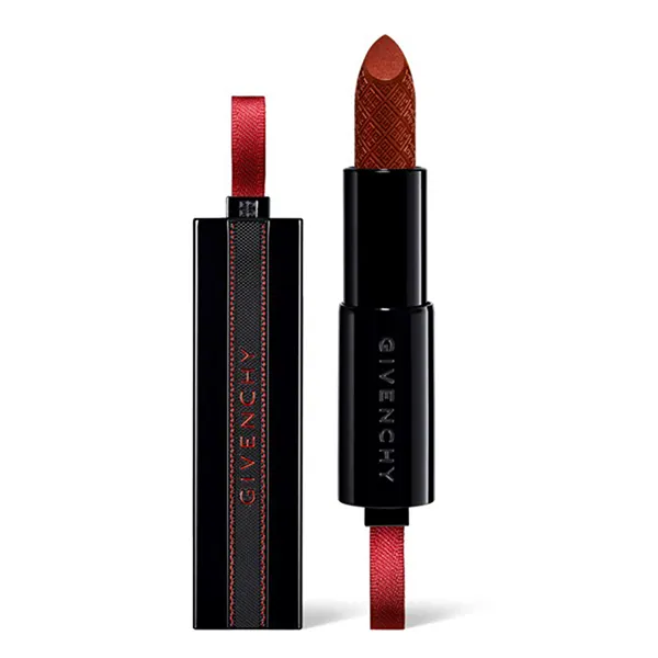 Son Givenchy 28 Thrilling Brown – Đỏ Nâu Đẹp Dòng Rouge Interdit