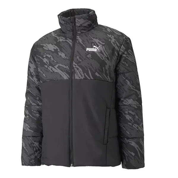 Áo Khoác Puma ESS + Padded AOP Jacket 587690-01 Màu Xám Size S - Thời trang - Vua Hàng Hiệu