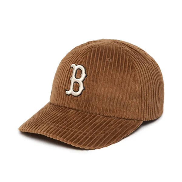 Mũ MLB Corduroy Joy Boston Red Sox 3ACPC0216-43BRS Màu Nâu